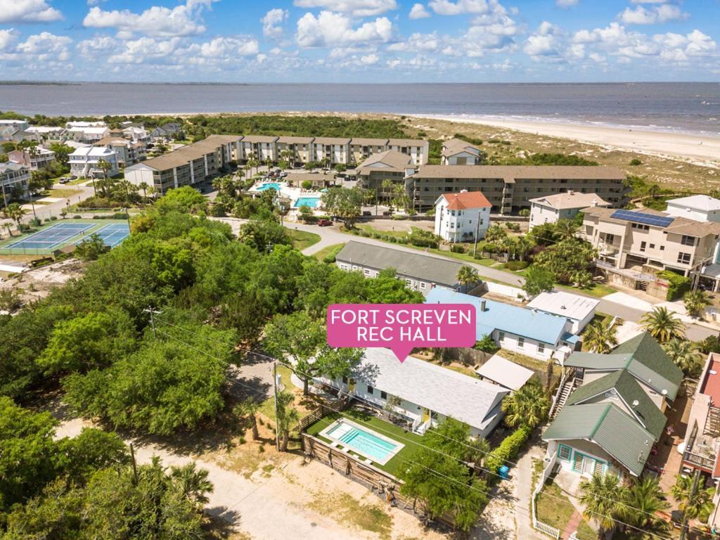 Fort Screven Rec Hall Villa Tybee Island Eksteriør billede
